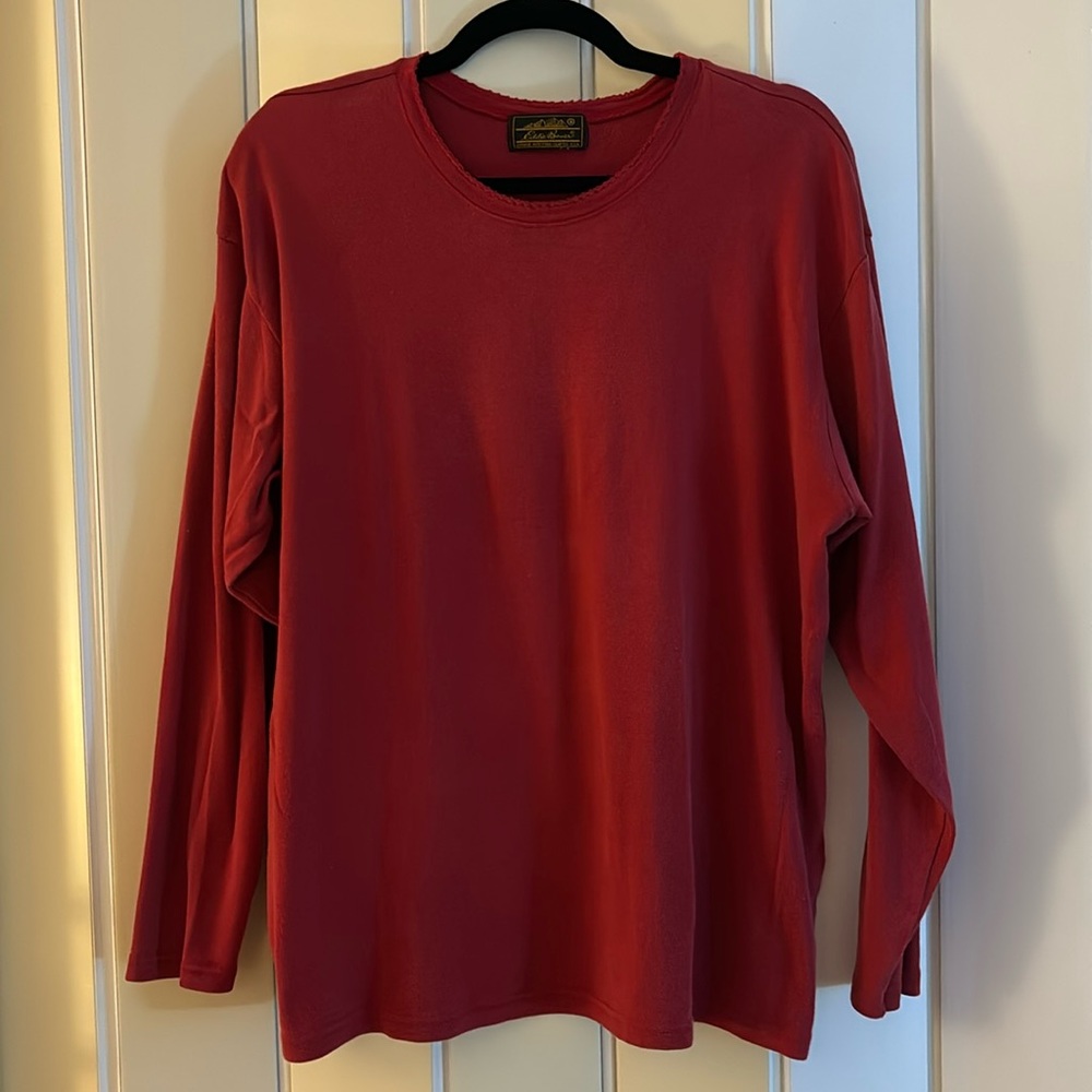 Eddie Bauer classic red shirt, size 1/2X